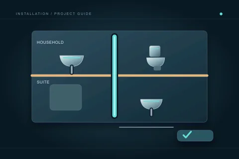 Two levels have separate fixture uses, shared-system coordination and a distinct suite approval record.